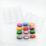 Clear PVC/PET blister macaron packaging