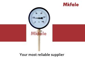 Wholesale Black Steel Case Liquid Pressure Gauge SMNB Process Bimetallic Temperature Gauge from china suppliers
