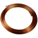 Polished Soft 0.2mm~910mm Straight Copper Pipe Tube Round Shape