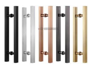 Wholesale 316 Stainless Steel Door Pull Handles , Commercial Door Handles Stainless Steel from china suppliers