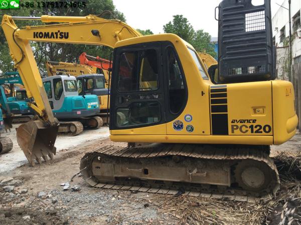 Medium Size 12t Old Komatsu Excavators Komatsu Crawler Excavator 450mm Track