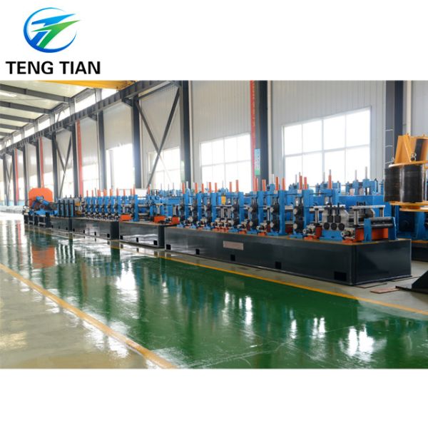 High Frequency Welded Pipe Mill 200KW-800KW PLC Control 0-100m/min