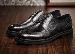 Comfortable Suede Mens Leather Loafers Summer Durable Brown Slip On Dress Shoes