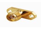 Wholesale 2 Hole Panel Mount SMA RF Connector Flange Female Jack Plug With Solder Cup from china suppliers