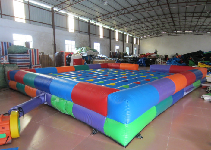 Attractive Inflatable Indoor Arena 6 X 6m , Interesting Blow Up Jousting Arena