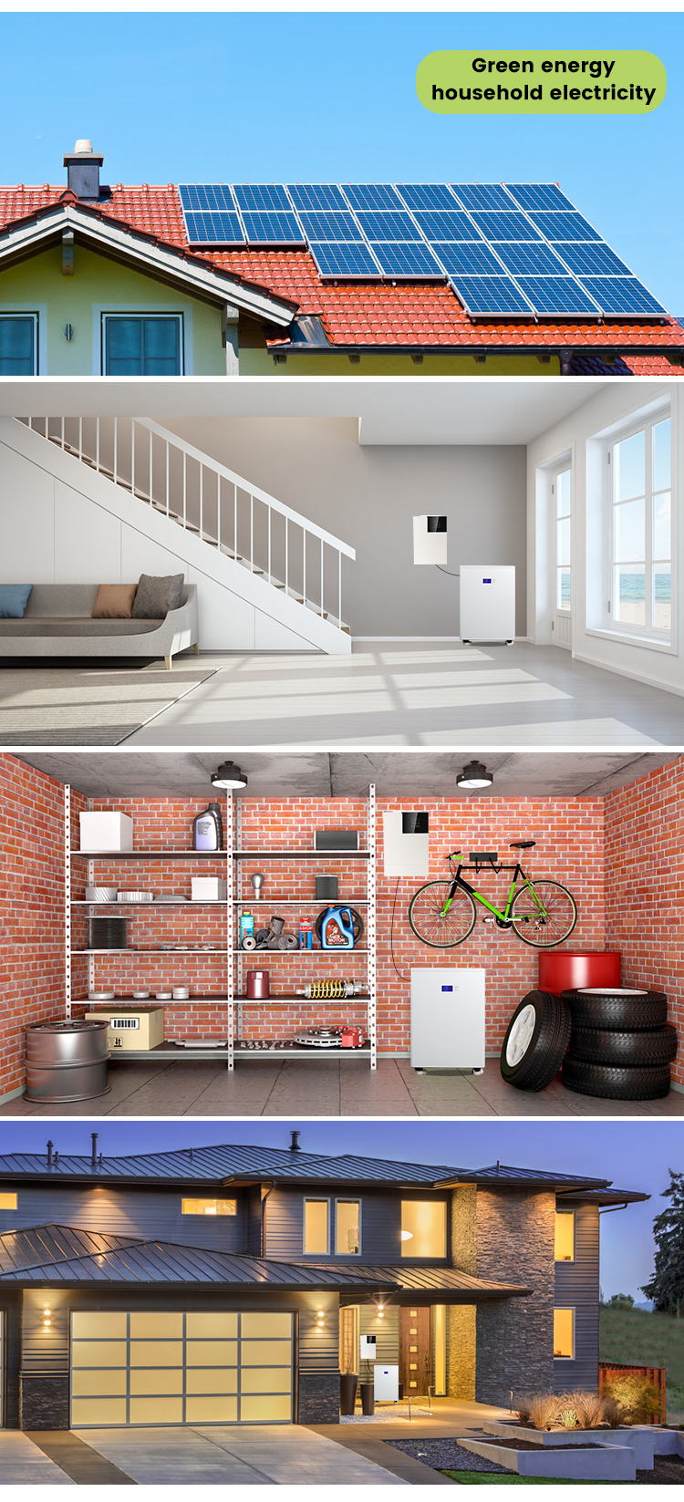 Lithium Iron Solar Home Energy Storage Battery 48V 250ah 300ah Lifepo4 Battery