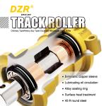2000 Working Hours HRC53-57 50mn Undercarriage Parts Bulldozer Track Roller For