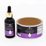 Regular Size Vinyl Custom Cosmetic Labels Bottle Packaging Product Labels