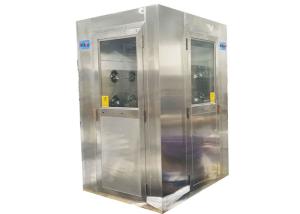 Wholesale FCC 50Hz Stainless Steel Air Shower Electronically Interlocked Door 4.7KW from china suppliers