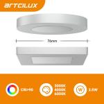 Magnetic LED Cabinet Spotlight 100LM/W Luminous Ressessed / Surface Mounted