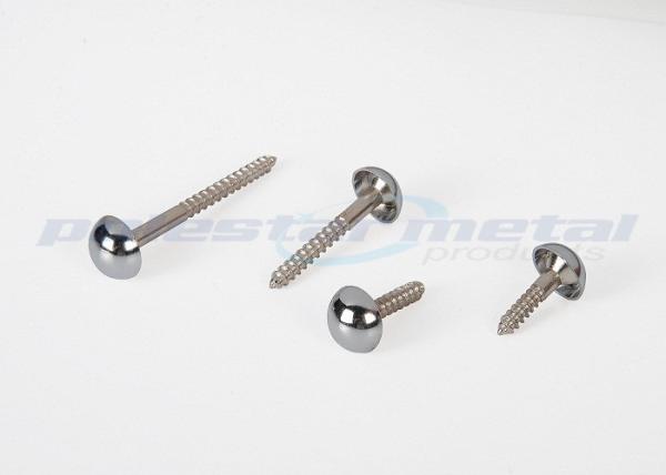 ISO Specialty Hardware Fasteners M3 Brass Mirror Screws / Precision Brass