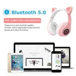 Hot Sale Cat Ear B39 LED Headphones Bt 5.0 Headsets