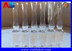 Printed 1ml Clear Medical Injection Glass Ampoule 10x60mm Neutral Borosilicate