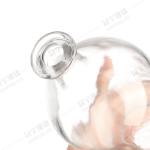 550ml Square Gin Tequila Rum Vodka Wine Liquor Glass Bottle Sale Clear and