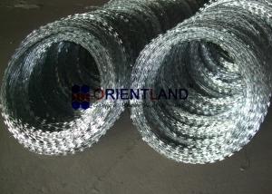 Wholesale Electric Galvanized Iron Airport BTO-30 Razor Barbed Wire from china suppliers