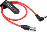 Alvin's Cables Ultra Flexible Hirose 4 Pin Male to DC Right Angle 5.5MM x 2.5MM