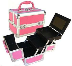 Wholesale Quick Delivery Aluminium Makeup Case Customized Size For Home / Travel / Shopping from china suppliers