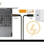 20V 15V 9V 5V PD Charging Cable USB Type C 3.1 Male To DC Male 5521 5525mm