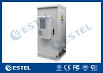 Stainless Steel Outdoor Battery Cabinet Temperature Control 3 Layer Battery For