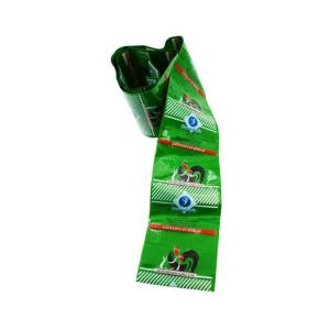 Wholesale OEM sausage colorful plastic sausage casings customized brand logo sausage casings from china suppliers