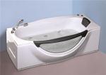 1800MM Small Portable Hot Tubs , Single Person Freestanding Whirlpool Tub With