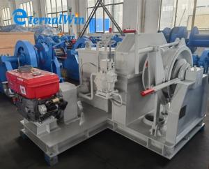Wholesale Marine Diesel Engine Hydraulic Single Gypsy Anchor Windlass 34mm Chain from china suppliers