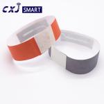 Disposable Paper RFID Wristband NFC Ultralight Ev1 For Festival