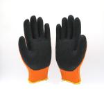 Safety Grip Latex Coated Gloves Customized Logo Anti Cold With OEM / ODM