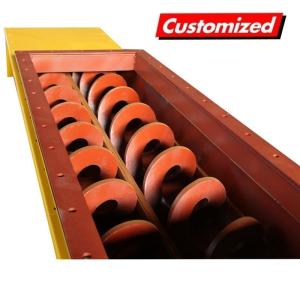 Wholesale Stainless Steel Customized Shaftless Horizontal Screw Auger Conveyors Conveyor System from china suppliers