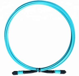 Wholesale OM3 MPO 12 Fiber Cable , SM Patch Cord For QSFP Module from china suppliers