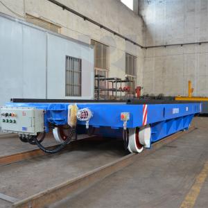 Wholesale Automated Cable Drum Powered Rail Transfer Trolley Customized 50 Tons from china suppliers