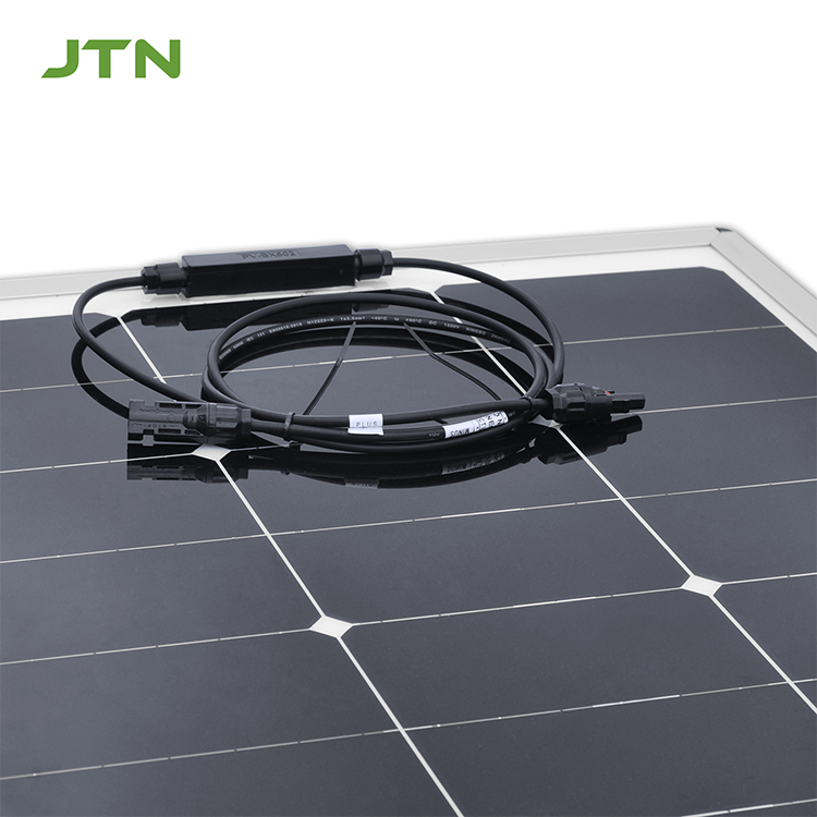 120 Watt Glass CIGS Flexible Solar Panels Semi Rigid ROHS Certificated