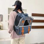 Transparent Oxford Pet Carrier Bag Breathable Travel Pet Cat Dog Carrier Bag