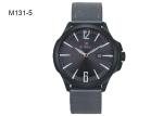 BARIHO Men's Quartz Watch Leather Band Timepiece Water Proof M131