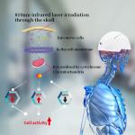 810nm Infrared Brain Injury Rehabilitation Helmet For Parkinson'S Treatment