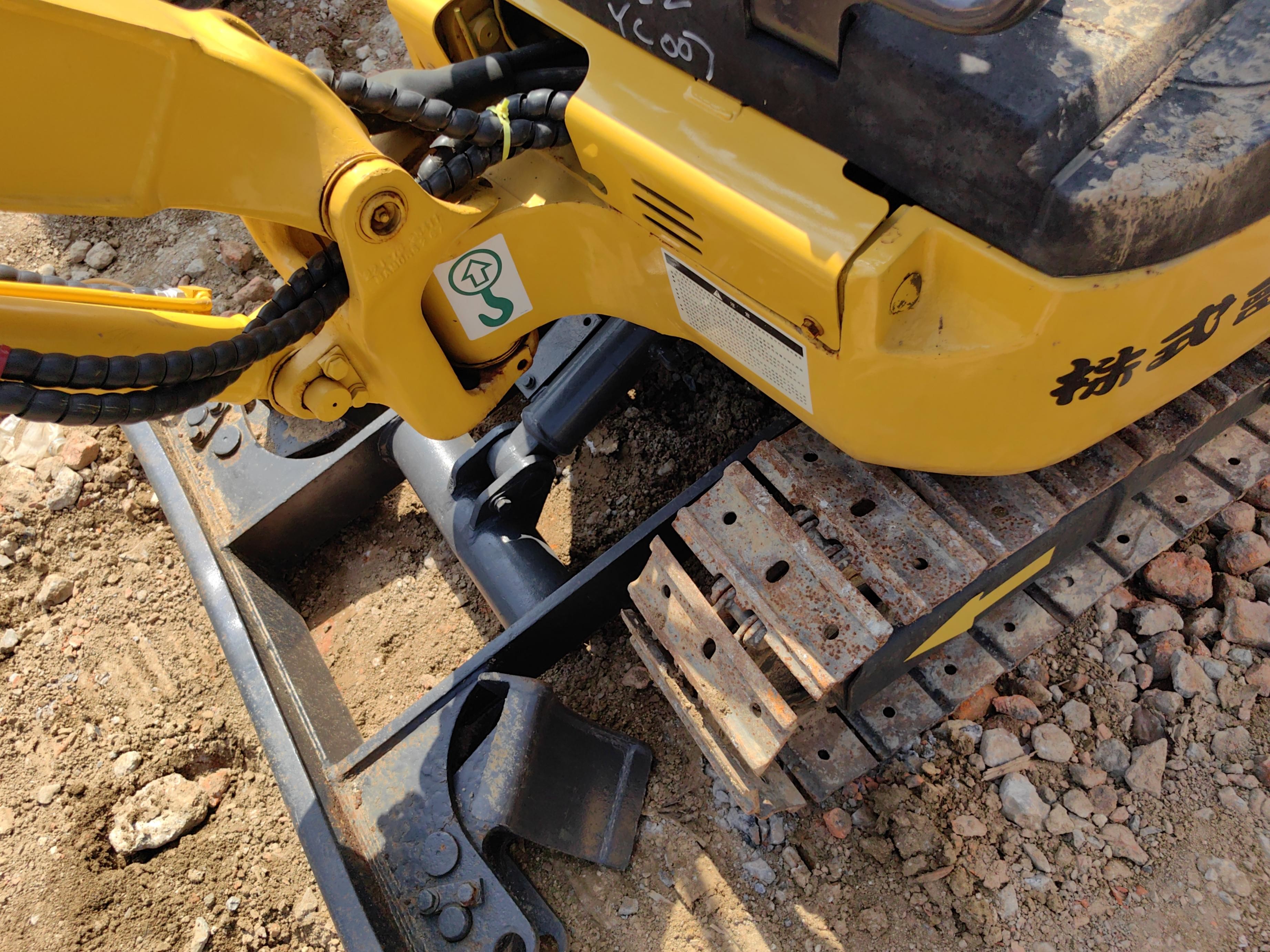 24.4kw PC18 Used Komatsu Excavators Hydraulic Excavator 1.8ton