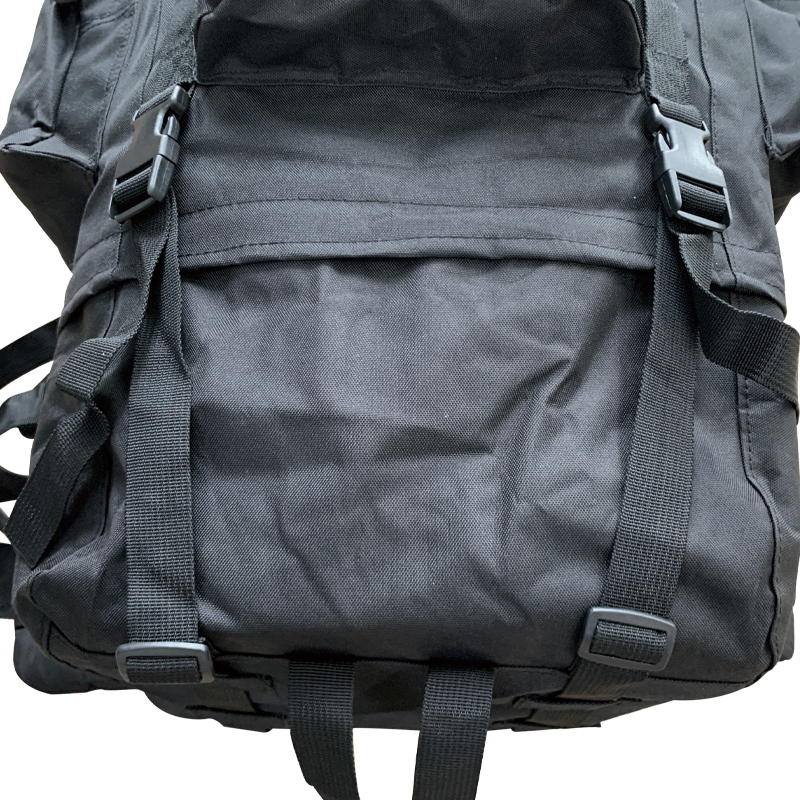 Waterproof 65L Black Training Backpack for Outdoor Hiking Camping Comfortable and Unisex