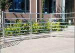 PVC Coated 6 Rails 6ft Metal Corral Fence Livestock Fence Panels
