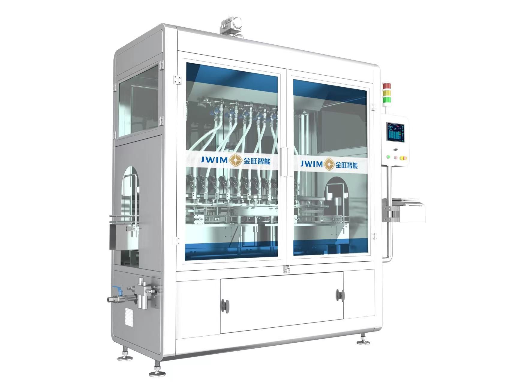 Human Interface And Easy Operation Micro computer Bottle Filling Machine 100ml 500ml