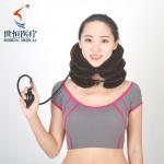 Air neck traction travel neck pillow inflatable cervical collar neck brace
