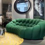 Luxury French Hotel Room Sofa Bubble Pumpkin Sofa