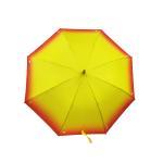 8 Fiberglass Ribs Rubber Handle Compact Golf Umbrella