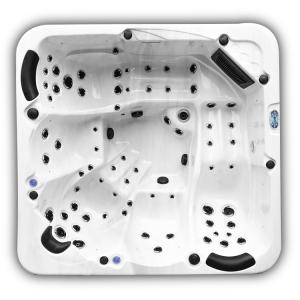 Wholesale Modern Design Style 5 Person Whirlpool Massage Hot Tub Outdoor Spa Tub from china suppliers