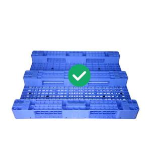 Wholesale HDPE Plastic 1300x1100 Heavy Duty Pallet 5000Kg Static Load from china suppliers
