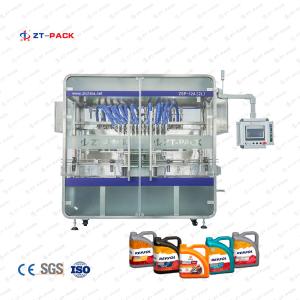 Wholesale 1kw Ss316 Lube Oil Filling Machine 5l Automatic Bottle Filling Capping Labeling And Sealing Machine from china suppliers