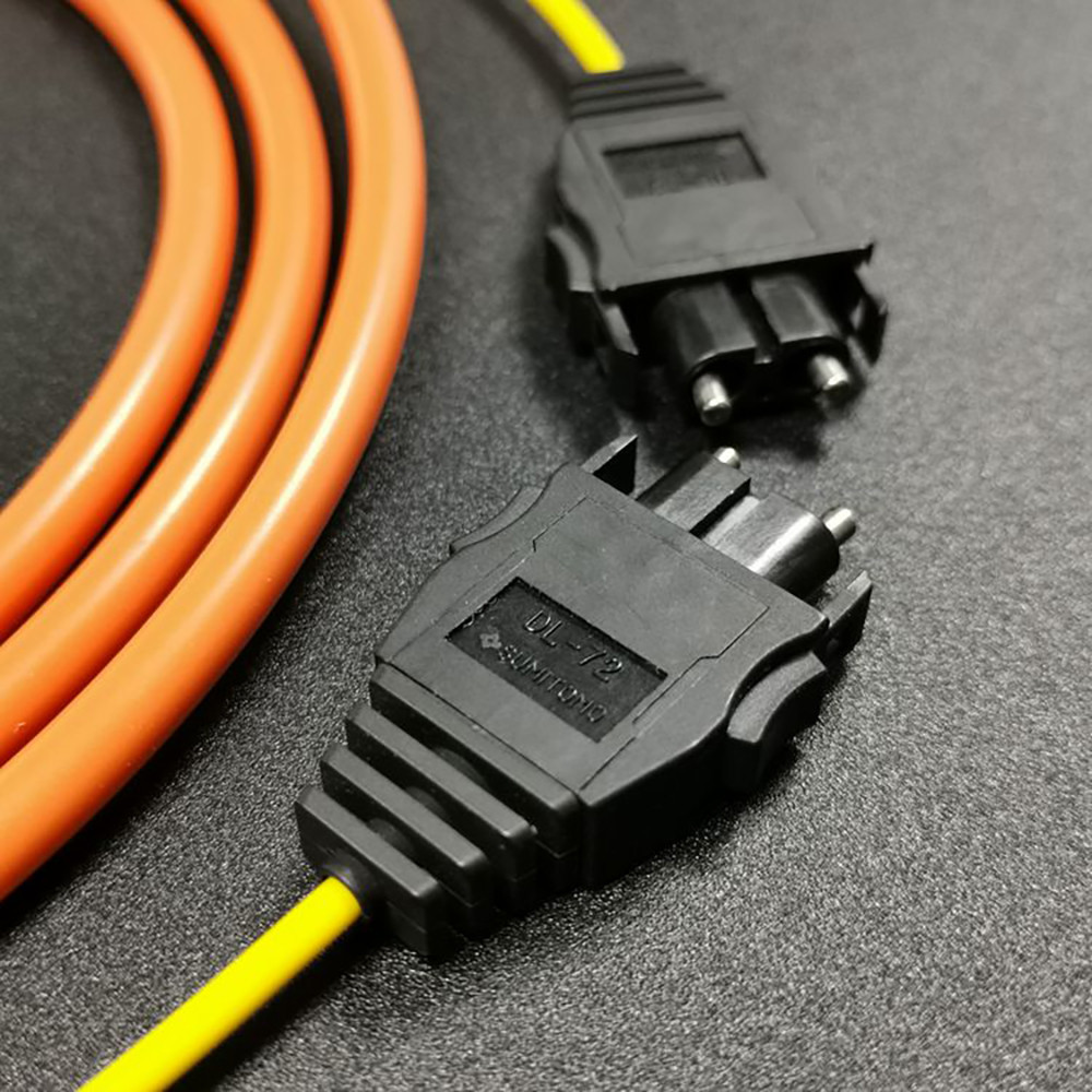 SUMITOMO JIS F07 DL-72 HCS/PCF optical fiber cable F07 Used in Hitachi drilling machine, Omron SYSMAC system, Sumitomo Bachmann Wind Power Fiber DL-72