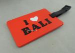 Soft PVC Rubber Silicone Leather Custom Luggage Tags Customized
