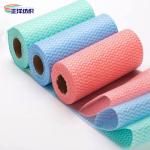 60gsm Disposable Cleaning Cloth 20x40cm Nature Wooden Paper Disposable
