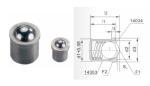 Allen Key Spring Ball Plunger Hexagon Key Type MISUMI 1.4305