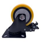 3 inch Swivel PU Caster with Brake